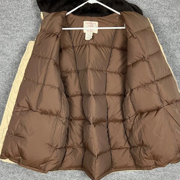 Vintage 70’s  Canadian Trail By Squire Cold Gear Puffer Jacket Mens‎ SZ large - Picture 6 of 10